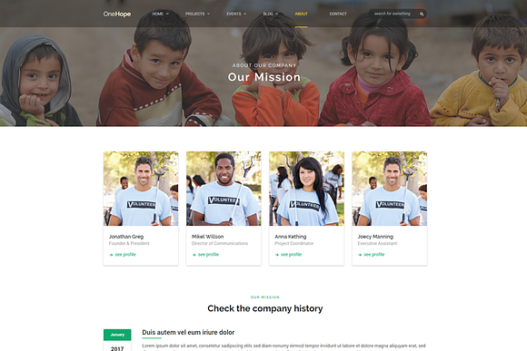 OneHope - Charity HTML Template in Website Templates - product preview 7