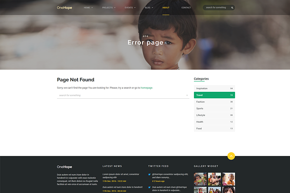 OneHope - Charity HTML Template in Website Templates - product preview 9