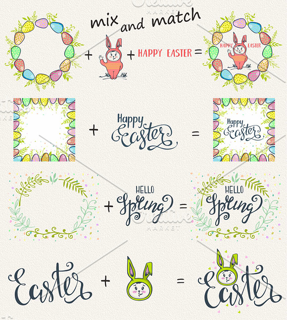 Spring & Easter Collection  in Illustrations - product preview 5