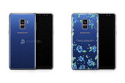 Galaxy A8 2018 UV TPU Clear Case 