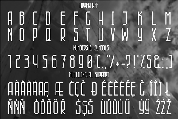 Skyscraper thin line style font. in Display Fonts - product preview 3