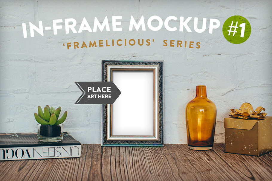 Framelicious. In-Frame Mockup #1 in Print Mockups - product preview 8