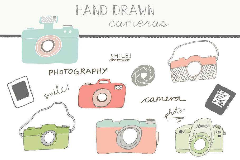 Handdrawn Cameras