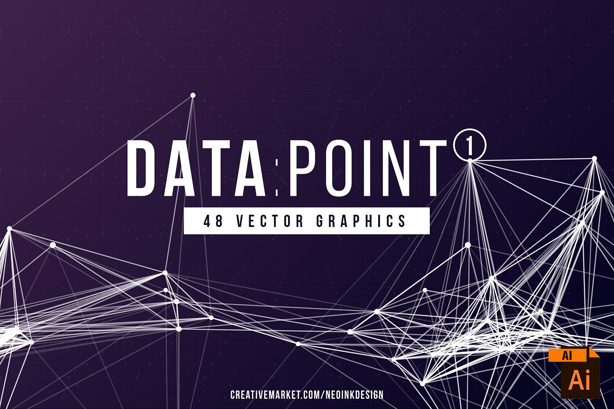 DATA POINT 1 - 48 Vector Graphics in Objects - product preview 8