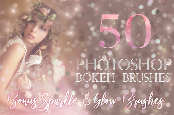50 Bokeh Photoshop Brushes in Photoshop Brushes - product preview 5