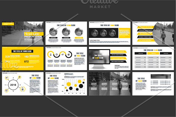Powerpoint Presentation Templates in Presentation Templates - product preview 1