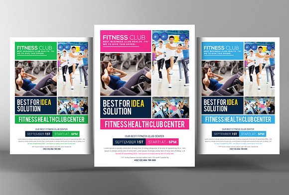 5 Corporate Business Flyers Bundle in Flyer Templates - product preview 3
