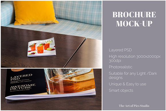 Brochure MockUp in Product Mockups - product preview 1