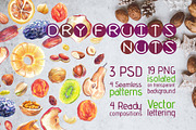 Dry Fruits and Nuts Big Set