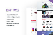Electronics Store Responsive OpenCar