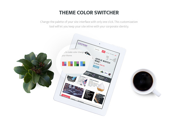 Electronics Store Responsive OpenCar in OpenCart Themes - product preview 4