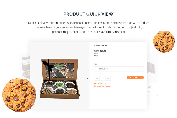 Sweet Shop Responsive OpenCart in OpenCart Themes - product preview 3