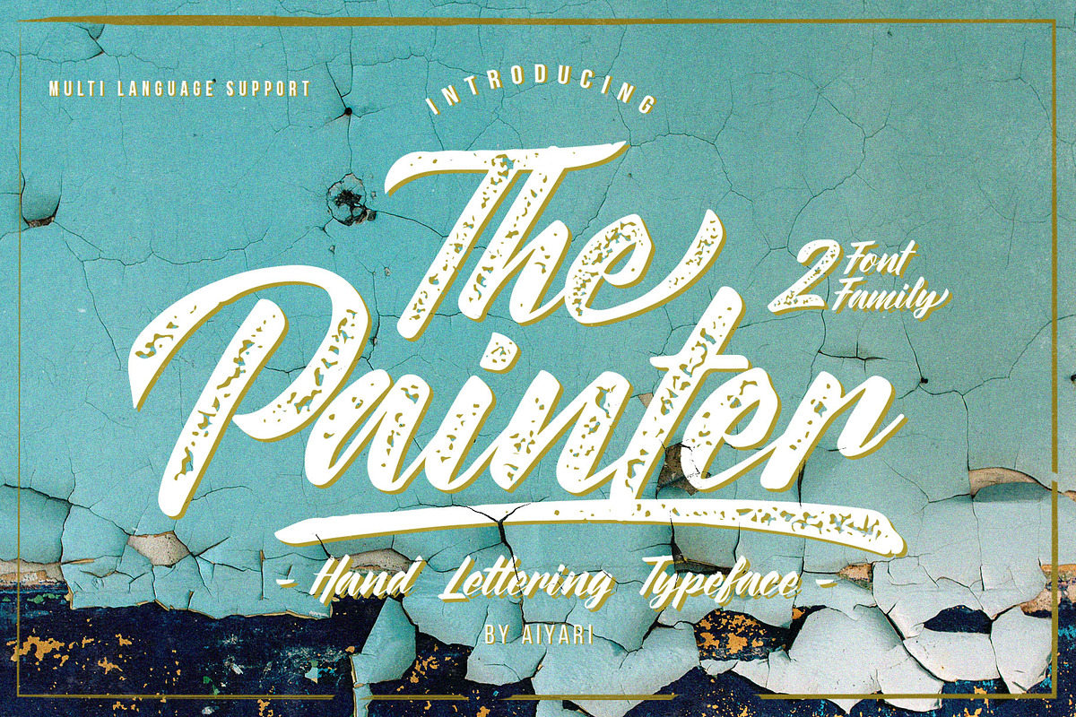 The Painter+ Extras in Script Fonts - product preview 8