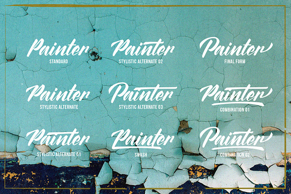 The Painter+ Extras in Script Fonts - product preview 2