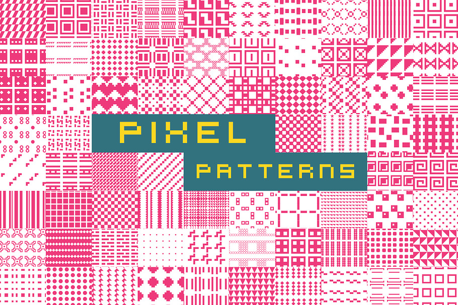 Pixel Patterns in Symbol Fonts - product preview 8