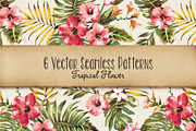Seamless tropical patterns Vol.1