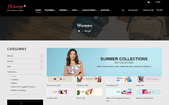 fShop - Advanced Multipurpose Theme in OpenCart Themes - product preview 1