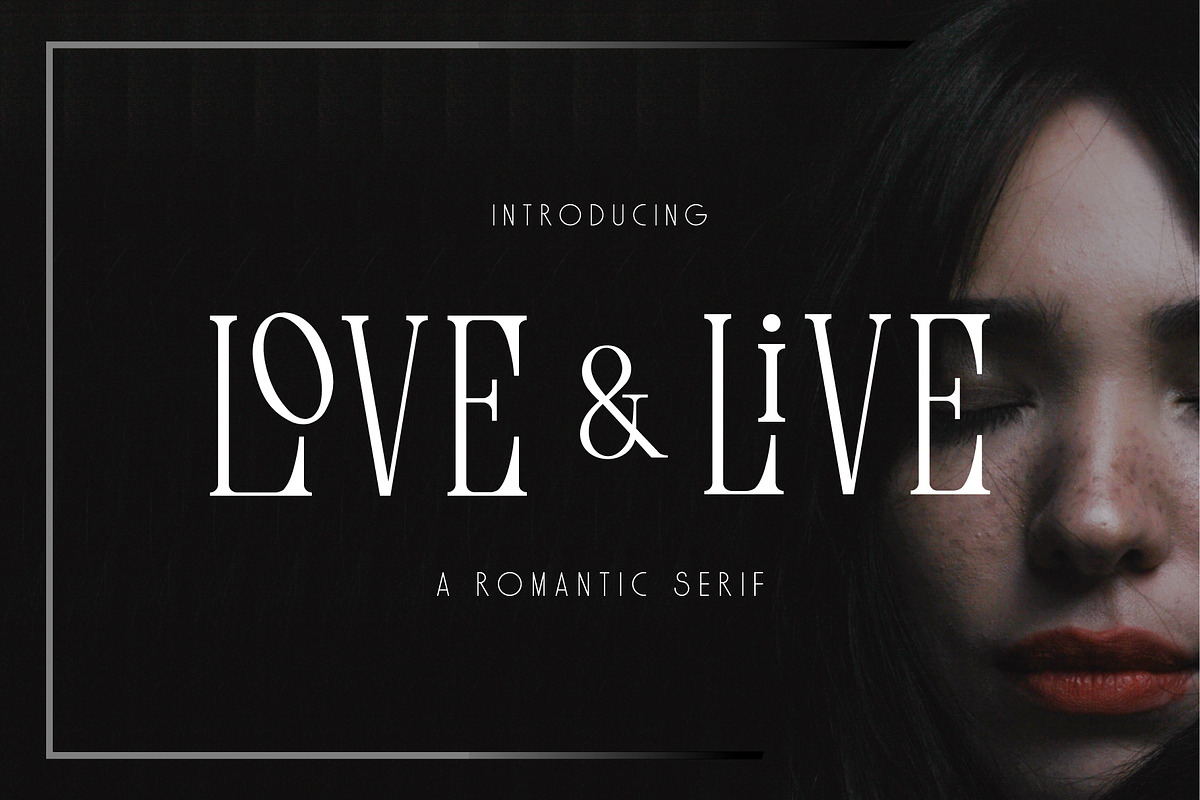 Love & Live in Serif Fonts - product preview 8