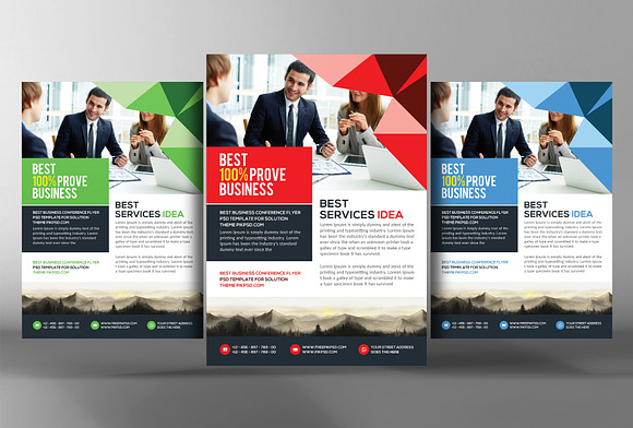 5 Multipurpose Business Flyer Bundle in Flyer Templates - product preview 3