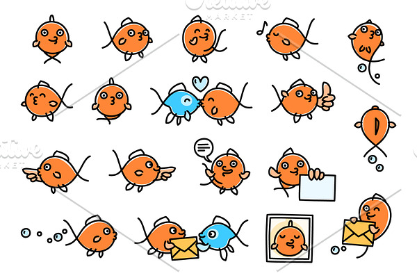 Goldfish - character design