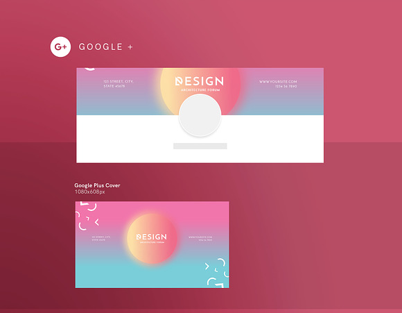Social Media Pack|Architecture Forum in Social Media Templates - product preview 1