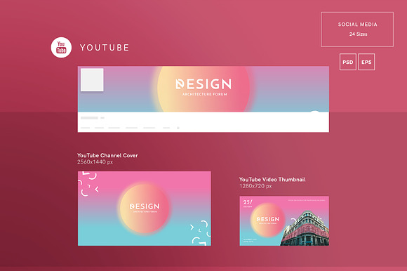 Social Media Pack|Architecture Forum in Social Media Templates - product preview 2