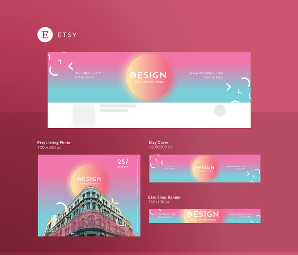 Social Media Pack|Architecture Forum in Social Media Templates - product preview 6