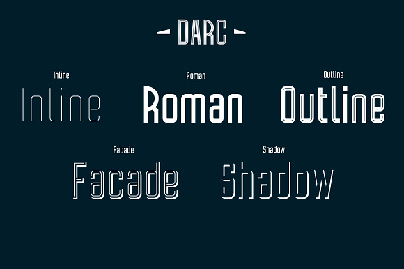 Darc in Sans-Serif Fonts - product preview 2