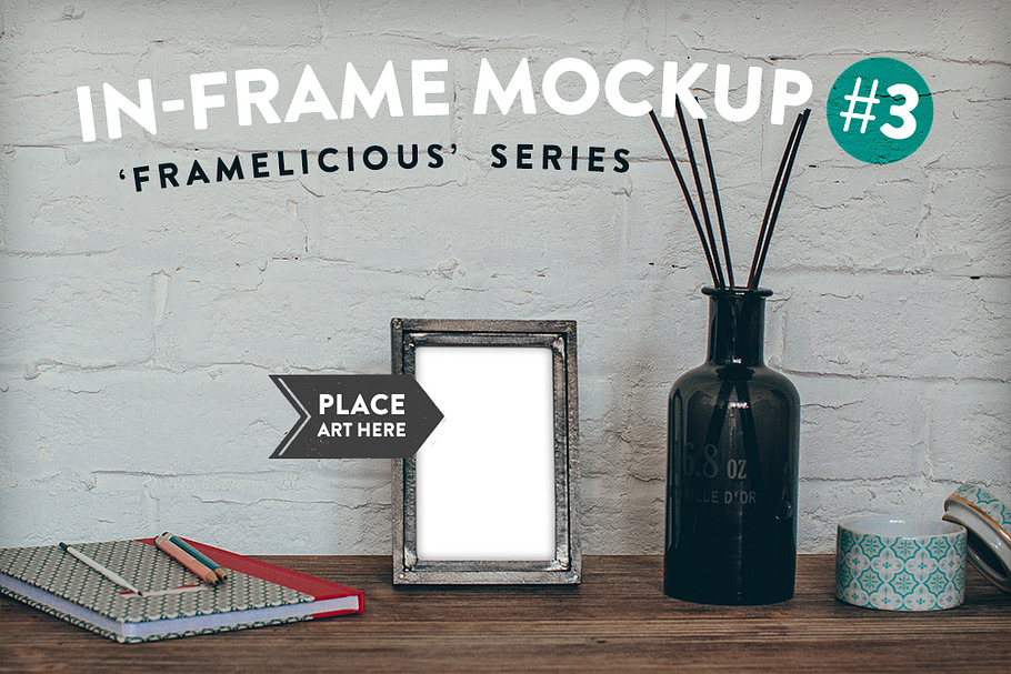 Framelicious. In-Frame Mockup #3 in Print Mockups - product preview 8