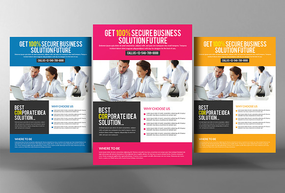 10 Creative Business Flyer Templates in Flyer Templates - product preview 5