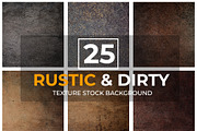 25 Rustic&Dirty Texture Background