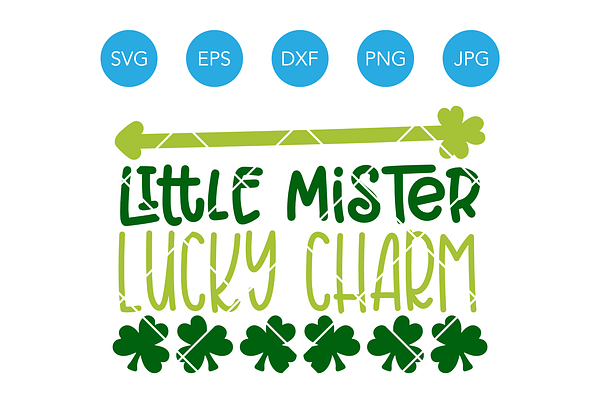 Little Mister Lucky Charm SVG File