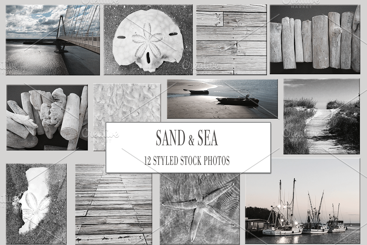 Sand & Sea Styled Stock Photography in Social Media Templates - product preview 8