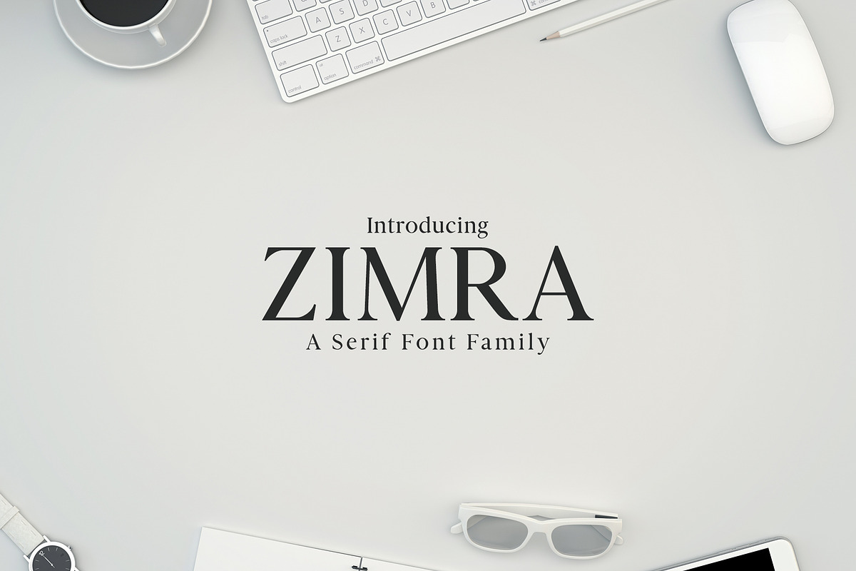 Zimra Serif Fonts Family Pack in Serif Fonts - product preview 8