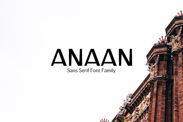 Anaan Sans Serif Font Family