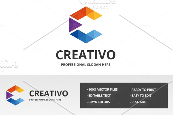 Creativo (Letter C) Logo in Logo Templates - product preview 1