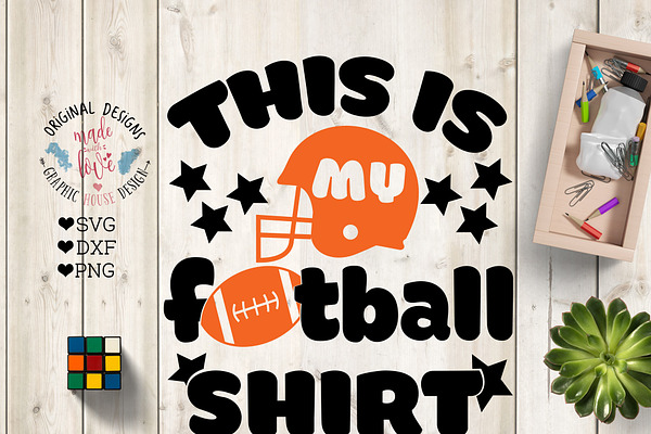 This is my Football Shirt Cut File