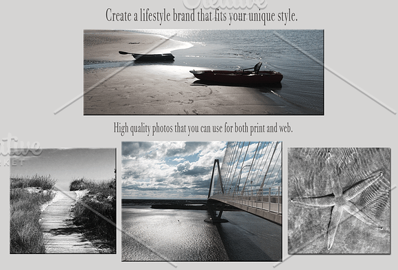 Sand & Sea Styled Stock Photography in Social Media Templates - product preview 2