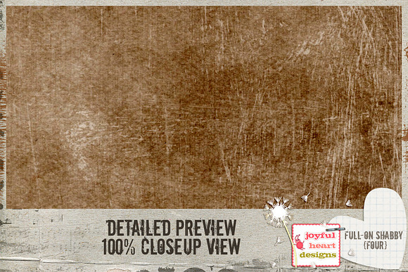 Full-On Shabby {four} digital papers in Textures - product preview 2