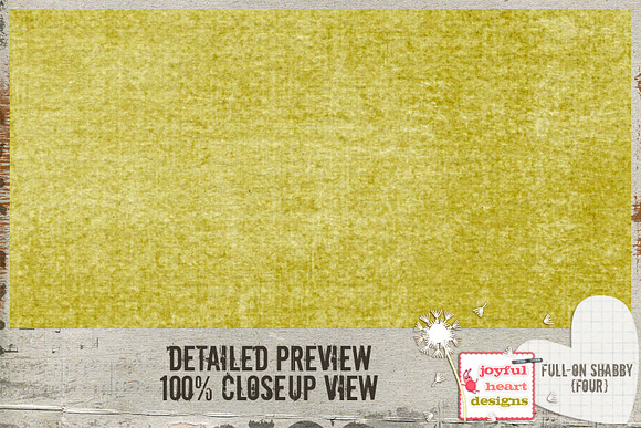 Full-On Shabby {four} digital papers in Textures - product preview 3