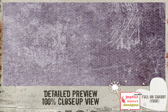 Full-On Shabby {four} digital papers in Textures - product preview 5