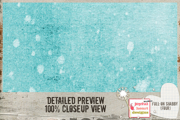 Full-On Shabby {four} digital papers in Textures - product preview 6