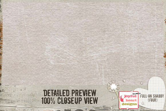 Full-On Shabby {four} digital papers in Textures - product preview 9
