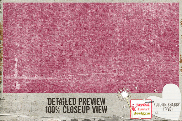 Full-On Shabby {five} digital papers in Textures - product preview 5