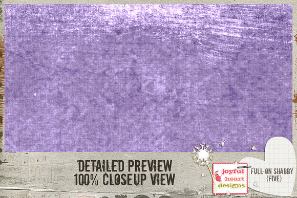 Full-On Shabby {five} digital papers in Textures - product preview 7
