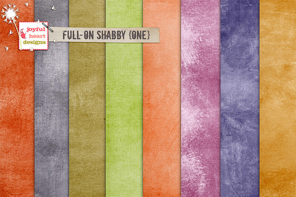 Full-On Shabby {Bundle 1) in Textures - product preview 1