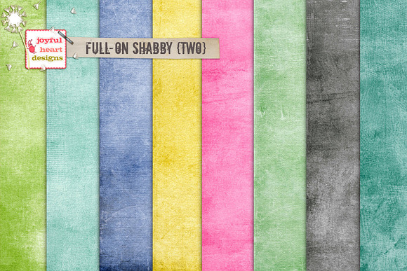 Full-On Shabby {Bundle 1) in Textures - product preview 2