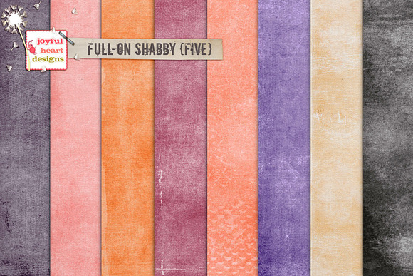 Full-On Shabby {Bundle 1) in Textures - product preview 5