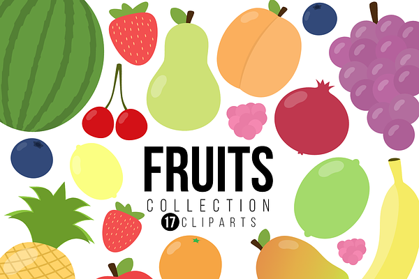 Fruit Clipart Collection