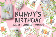 Bunny's birthday Clip Art